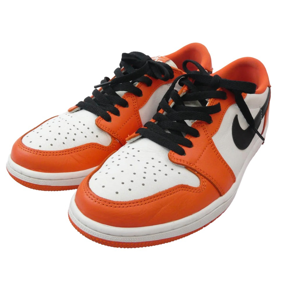 NIKE ナイキ CZ0790-801 Air Jordan 1 Low OG Starfish エアジョーダン1 ロー OG スターフィッシュ スニーカー オレンジ系 27.5cxm【中古】
