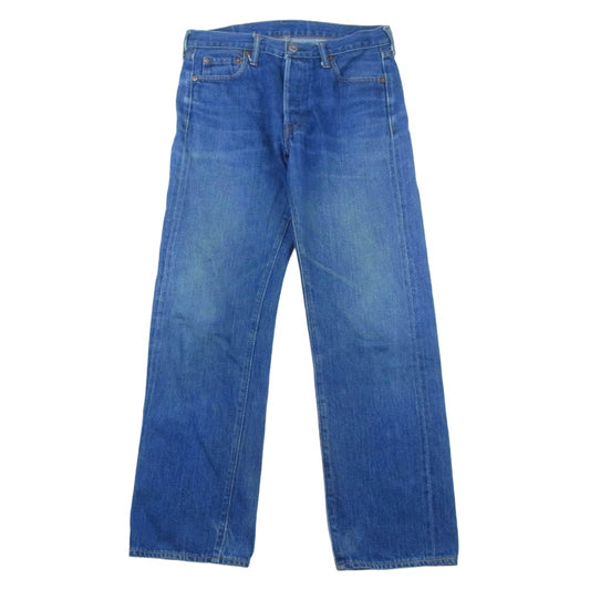 SUGAR CANE シュガーケーン Lot 2021 STANDARD DENIM スタンダード セルビッチ デニム パンツ 赤耳 インディゴブルー系 W29L37【中古】