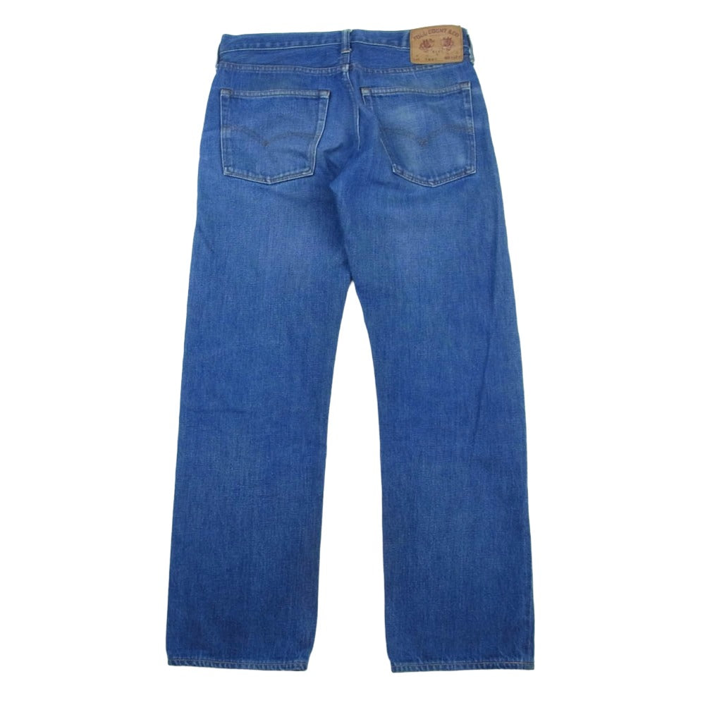 SUGAR CANE シュガーケーン Lot 2021 STANDARD DENIM スタンダード セルビッチ デニム パンツ 赤耳 インディゴブルー系 W29L37【中古】