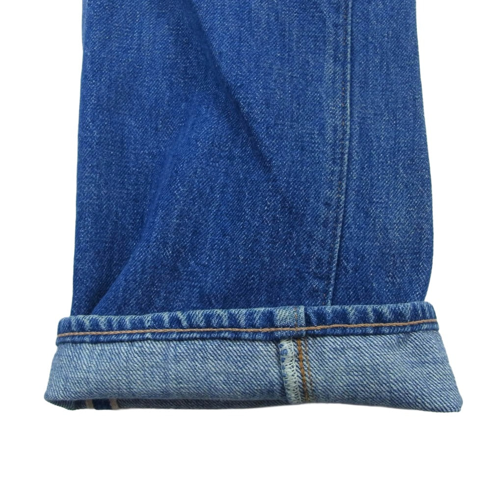 SUGAR CANE シュガーケーン Lot 2021 STANDARD DENIM スタンダード セルビッチ デニム パンツ 赤耳 インディゴブルー系 W29L37【中古】