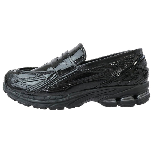 NEW BALANCE ニューバランス U1906L CR Black Croc クロコ型押し ローファー スリッポン シューズ 27.5cm【新古品】【未使用】【中古】