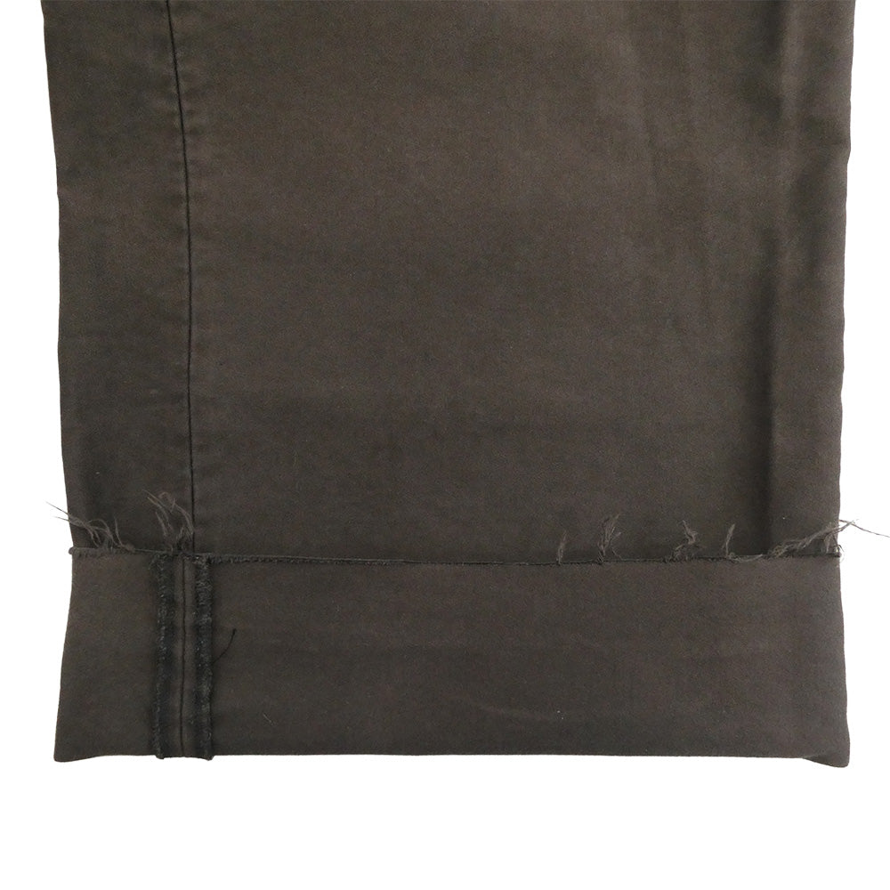 doublet ダブレット 23AW 23AW06PT235 OVERSIZED DAMAGED TROUSER オーバーサイズ ダメージ加工 トラウザー パンツ ダークブラウン系 M【中古】