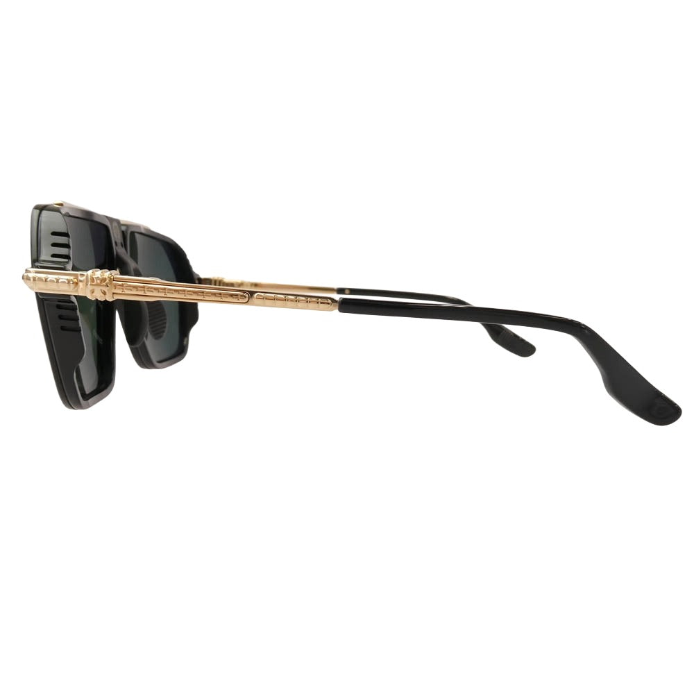 CHROME HEARTS クロムハーツ（原本無） DRIPPY ドリッピー アイウェア サングラス BK/GP-BK ブラック系【中古】