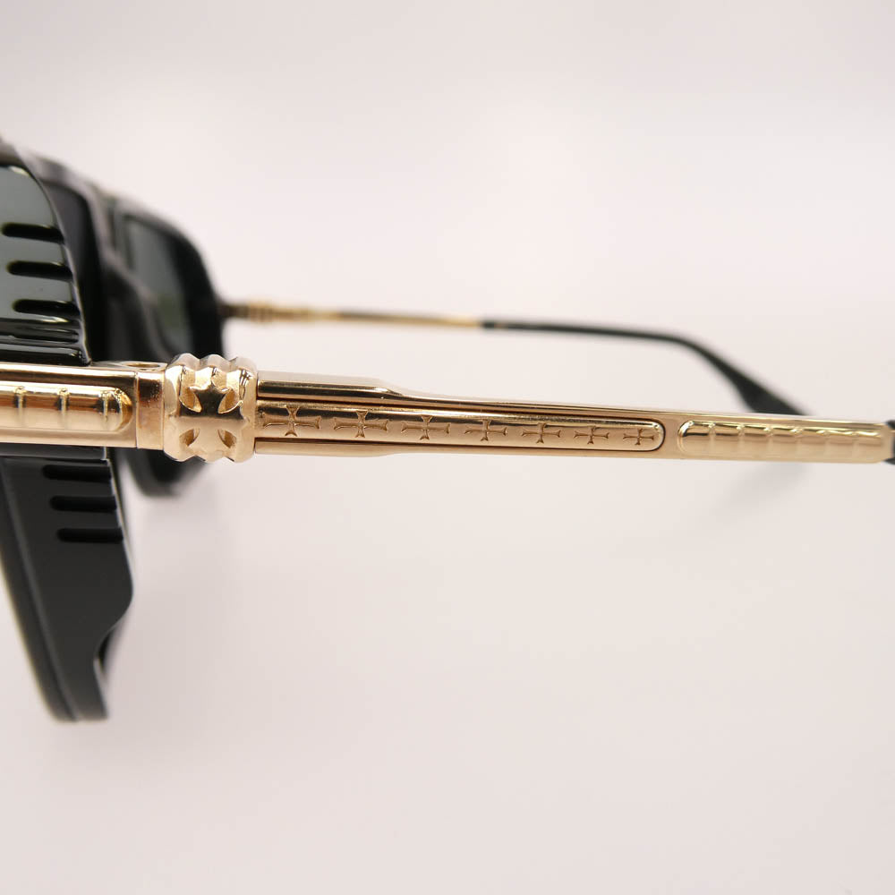 CHROME HEARTS クロムハーツ（原本無） DRIPPY ドリッピー アイウェア サングラス BK/GP-BK ブラック系【中古】