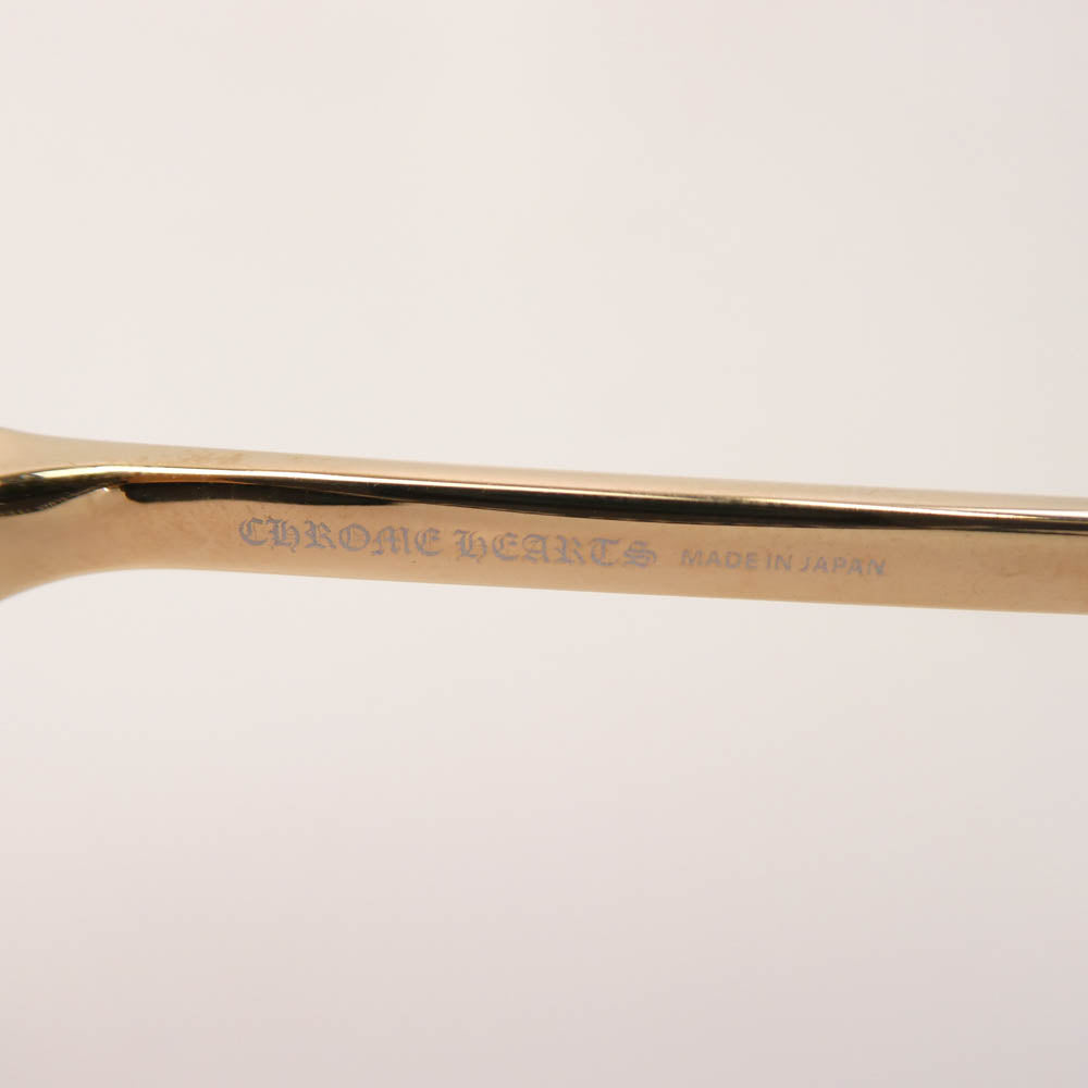 CHROME HEARTS クロムハーツ（原本無） DRIPPY ドリッピー アイウェア サングラス BK/GP-BK ブラック系【中古】