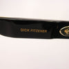 CHROME HEARTS クロムハーツ（原本無） DICK FITZENER BK-18KGP CHプラステンプル ウェリントン型 ゴールド×ブラック サングラス アイウェア ブラック系【中古】
