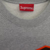 Supreme シュプリーム 20AW Big Arc Crewneck Sweatshirt アーチロゴ ワッペン 裏起毛 スウェットシャツ トレーナー グレー系 L【中古】