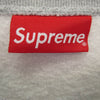 Supreme シュプリーム 20AW Big Arc Crewneck Sweatshirt アーチロゴ ワッペン 裏起毛 スウェットシャツ トレーナー グレー系 L【中古】