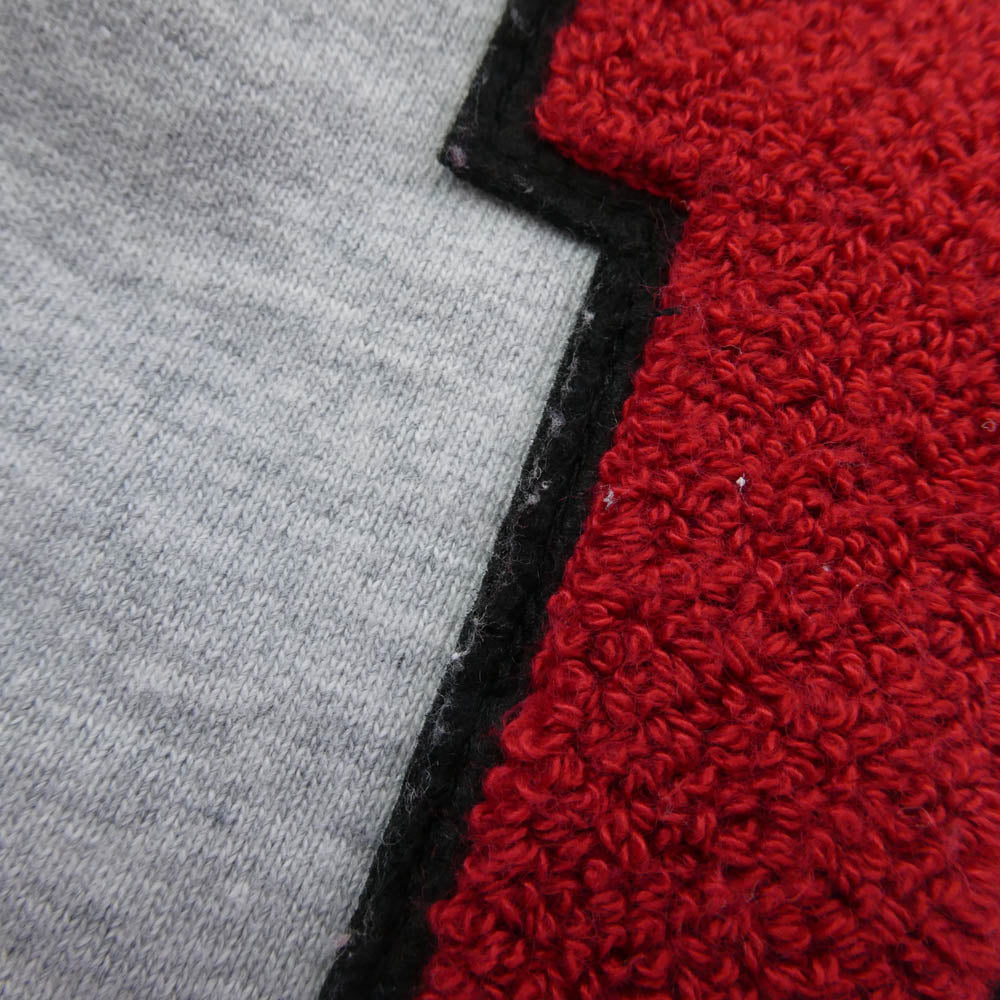 Supreme シュプリーム 20AW Big Arc Crewneck Sweatshirt アーチロゴ ワッペン 裏起毛 スウェットシャツ トレーナー グレー系 L【中古】