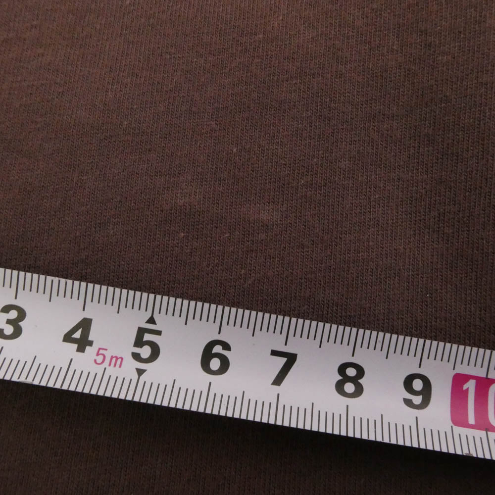 FEAR OF GOD フィアオブゴッド FOG ESSENTIALS エフオージー エッセンシャルズ ラバーロゴ プリント T シャツ ブラウン系 M【中古】