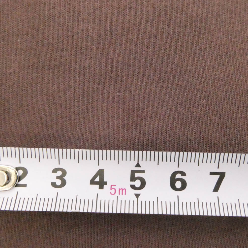 FEAR OF GOD フィアオブゴッド FOG ESSENTIALS エフオージー エッセンシャルズ ラバーロゴ プリント T シャツ ブラウン系 M【中古】