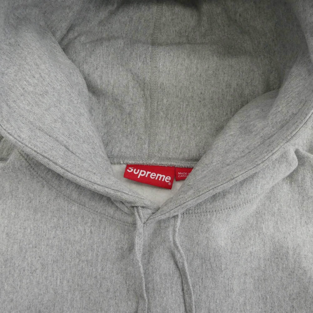 Supreme シュプリーム 23SS Motion Logo Hooded Sweatshirt モーションロゴ フーデッドスウェットシャツ プルオーバー パーカー グレー系 M【中古】