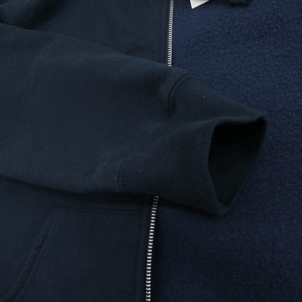 Supreme シュプリーム 25AW S Logo Zip Up Hooded Sweatshirt Sロゴ ジップアップ フルジップ フーディー パーカー ネイビー系 M【中古】