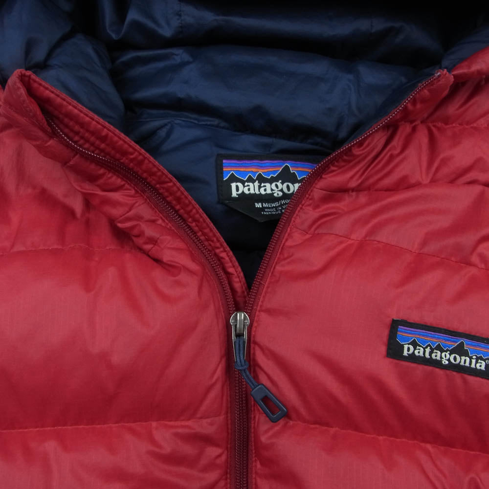 patagonia パタゴニア 84902FA15 メンズ ハイロフト ダウン フーディ ダウンジャケット レッド系 M【中古】