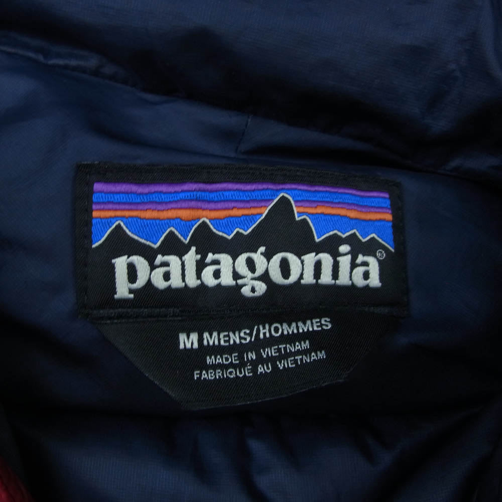 patagonia パタゴニア 84902FA15 メンズ ハイロフト ダウン フーディ ダウンジャケット レッド系 M【中古】