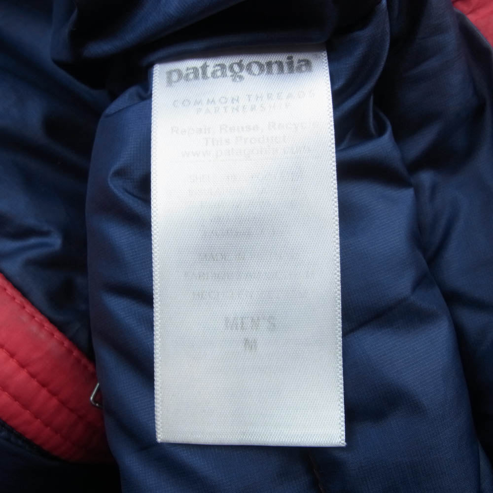 patagonia パタゴニア 84902FA15 メンズ ハイロフト ダウン フーディ ダウンジャケット レッド系 M【中古】