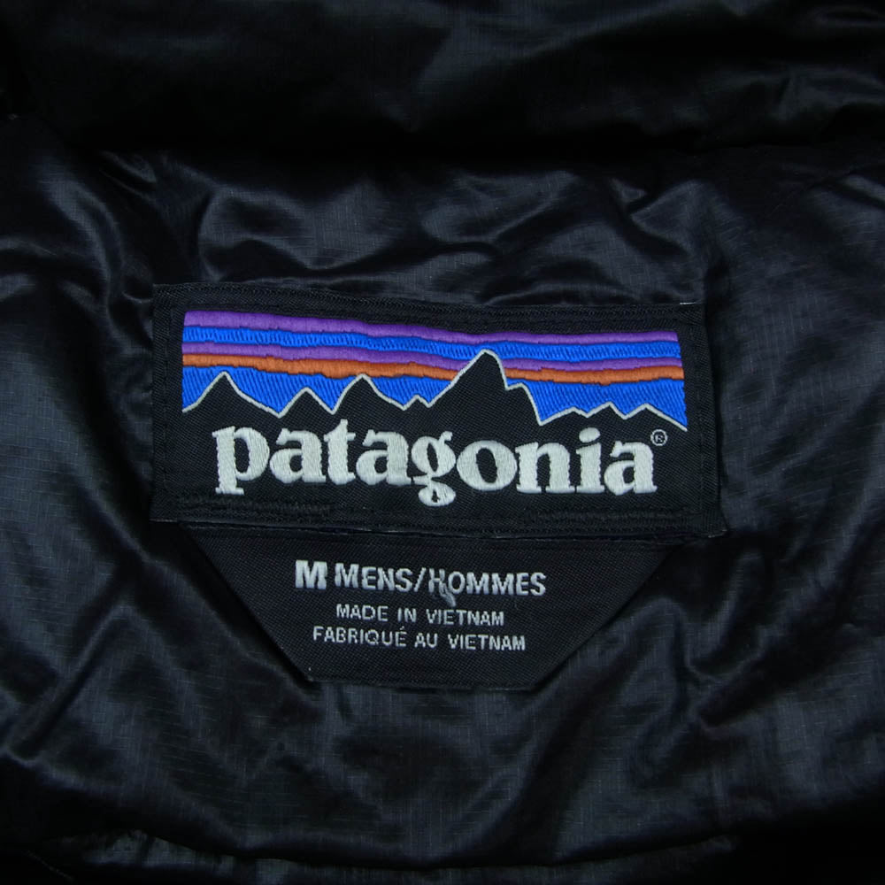 patagonia パタゴニア 85500FA20 メンズ フィッツロイ ダウン フーディ ダウンジャケット ブラック系 M【中古】