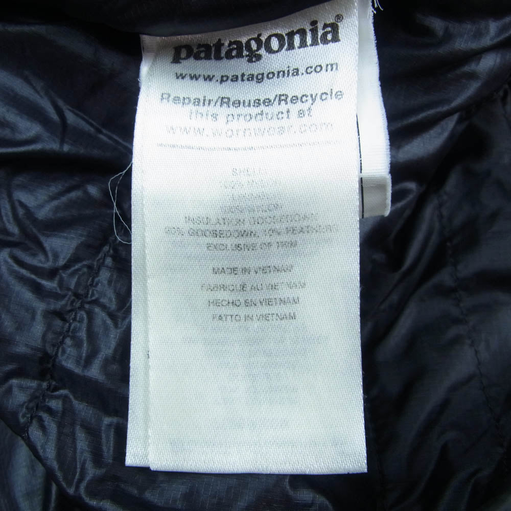 patagonia パタゴニア 85500FA20 メンズ フィッツロイ ダウン フーディ ダウンジャケット ブラック系 M【中古】