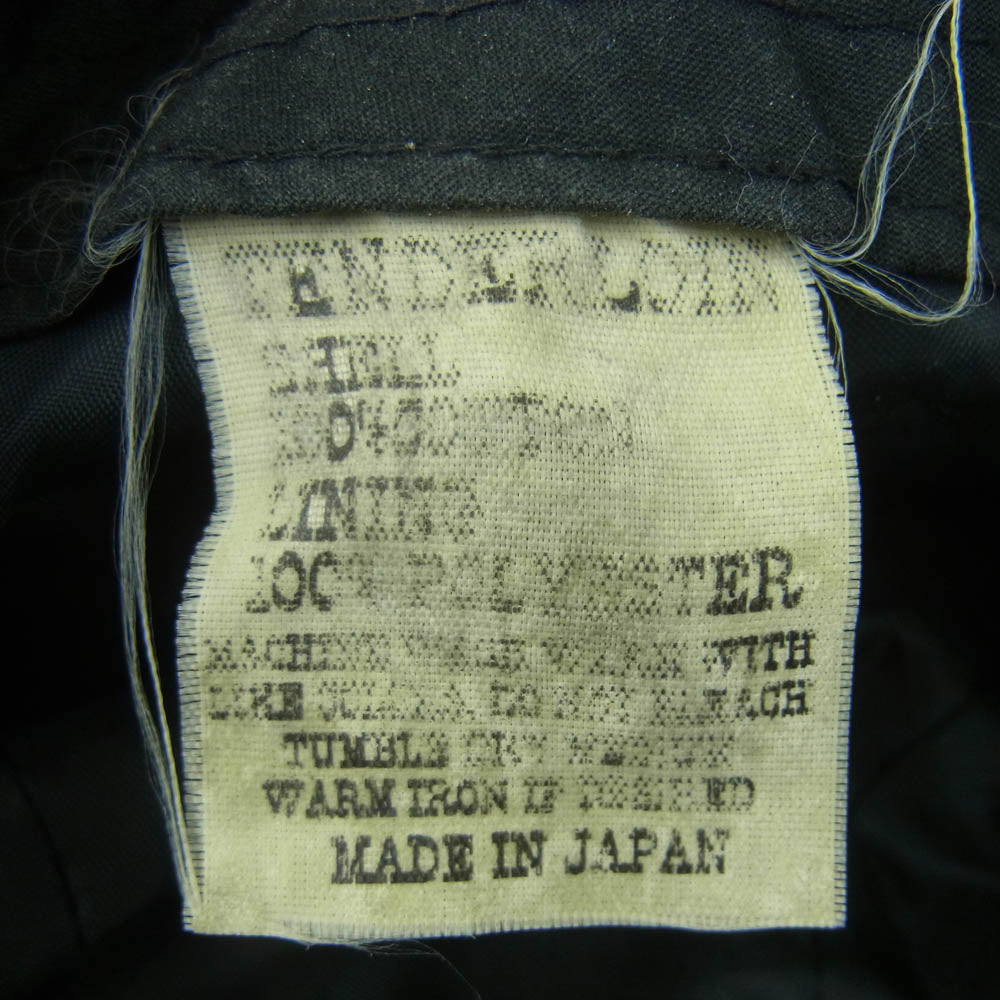 TENDERLOIN テンダーロイン HUNTING コットン ハンチング 帽子 ブラック系 サイズ表記なし【中古】