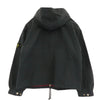 STONE ISLAND ストーンアイランド A54309 80s 90s 初期 フード付き 袖ロゴワッペン フルジップ ブルゾン ジャケット ネイビー系 M【中古】