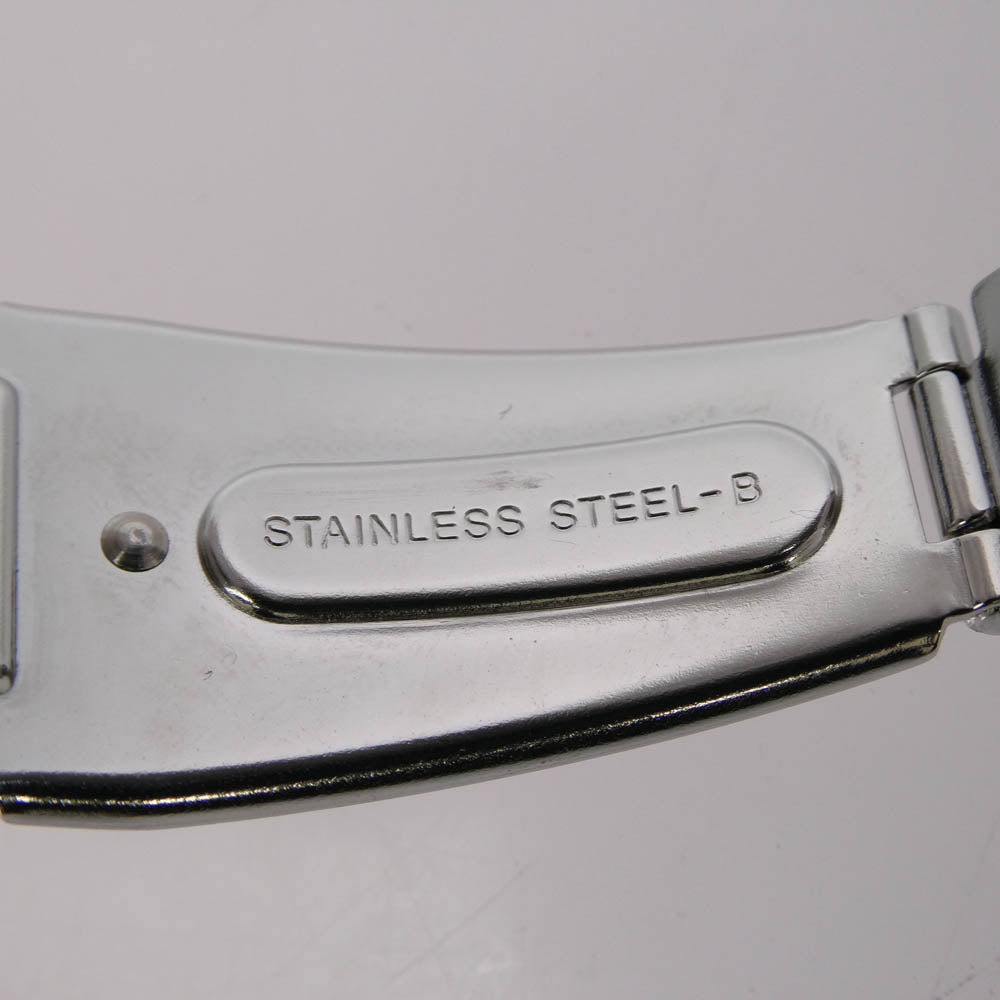 SEIKO セイコー SBTR011 SPIRIT スピリット クロノグラフ クオーツ ウオッチ 横三ツ目 腕時計 シルバー系【極上美品】【中古】