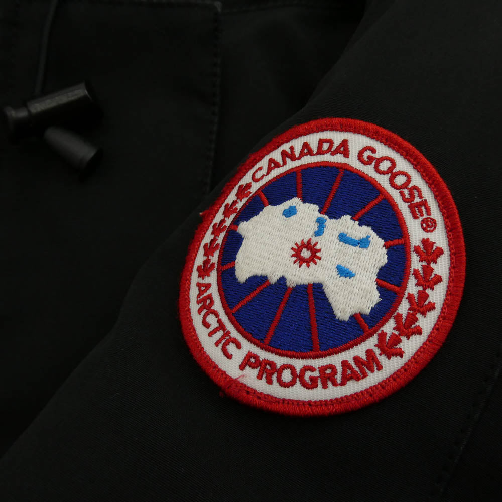 CANADA GOOSE カナダグース 3037JL グリフィンタグ VICTORIA PARKA ヴィクトリア パーカ ダウン ジャケット ブラック系 S【中古】