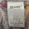 BEAMS ビームス パッチワークプリント ショートスリーブ ボタンダウン 半袖シャツ マルチカラー系 S【極上美品】【中古】