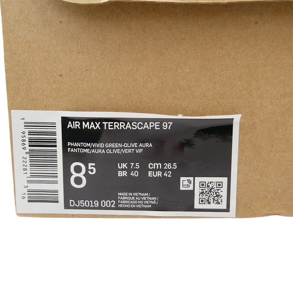 NIKE ナイキ DJ5019-002 AIR MAX TERRASCAPE 97 Phantom Vivid Green エアマックス テラスケープ ファントム ビビッド グリーン マルチカラー系 26.5cm【極上美品】【中古】