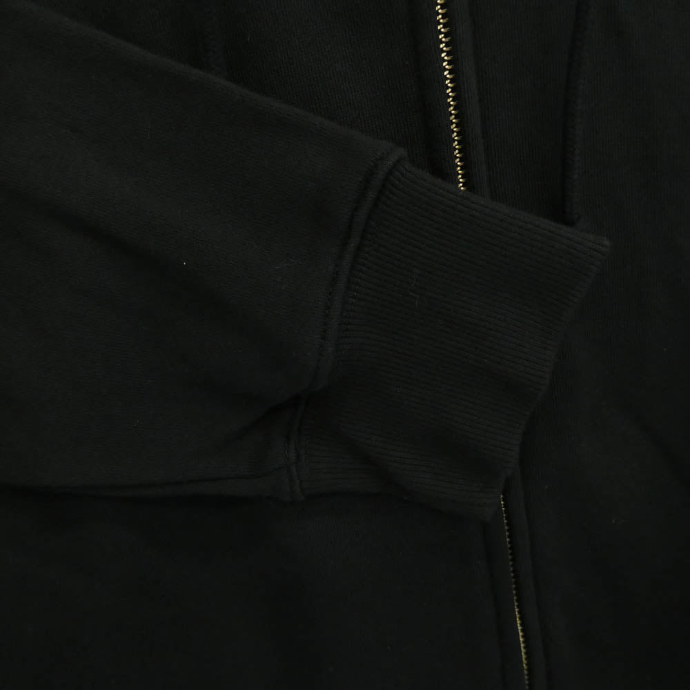 Yohji Yamamoto ヨウジヤマモト GroundY GR-T51-093 バックロゴプリント ジップ パーカー ブラック系 4【中古】