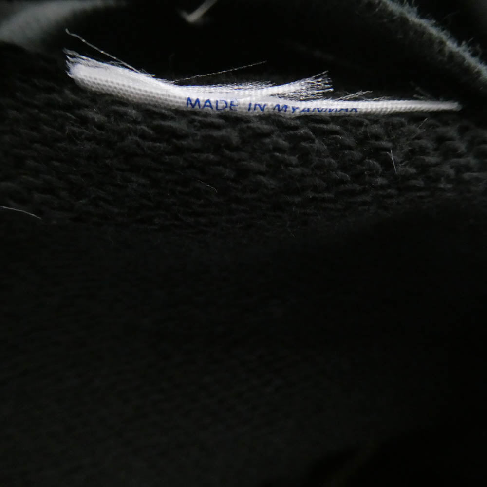 Yohji Yamamoto ヨウジヤマモト GroundY GR-T51-093 バックロゴプリント ジップ パーカー ブラック系 4【中古】