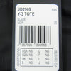 Y-3 Yohji Yamamoto ワイスリー ヨウジヤマモト 25SS JD2909 Y-3 TOTE ナイロンツイル ブラシストローク グラフィックロゴ トートバッグ ブラック系【極上美品】【中古】