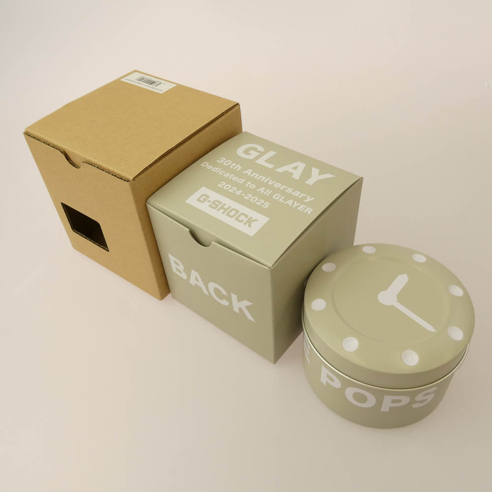 G-SHOCK ジーショック GLAY 30th Anniversary Limited Edition GLAYER DW-5600 グレイ 30周年アニバーサリー 腕時計 ライトベージュ系 表記なし【極上美品】【中古】