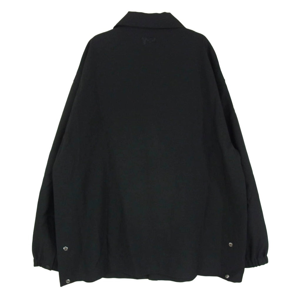 Y-3 Yohji Yamamoto ワイスリー ヨウジヤマモト 25SS JF6697 SP UNI 3S JACKE 3ストライプ コーチジャケット ブラック系 L【極上美品】【中古】