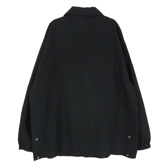Y-3 Yohji Yamamoto ワイスリー ヨウジヤマモト 25SS JF6697 SP UNI 3S JACKE 3ストライプ コーチジャケット ブラック系 L【極上美品】【中古】