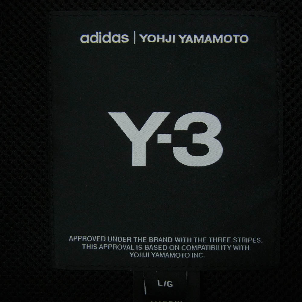 Y-3 Yohji Yamamoto ワイスリー ヨウジヤマモト 25SS JF6697 SP UNI 3S JACKE 3ストライプ コーチジャケット ブラック系 L【極上美品】【中古】