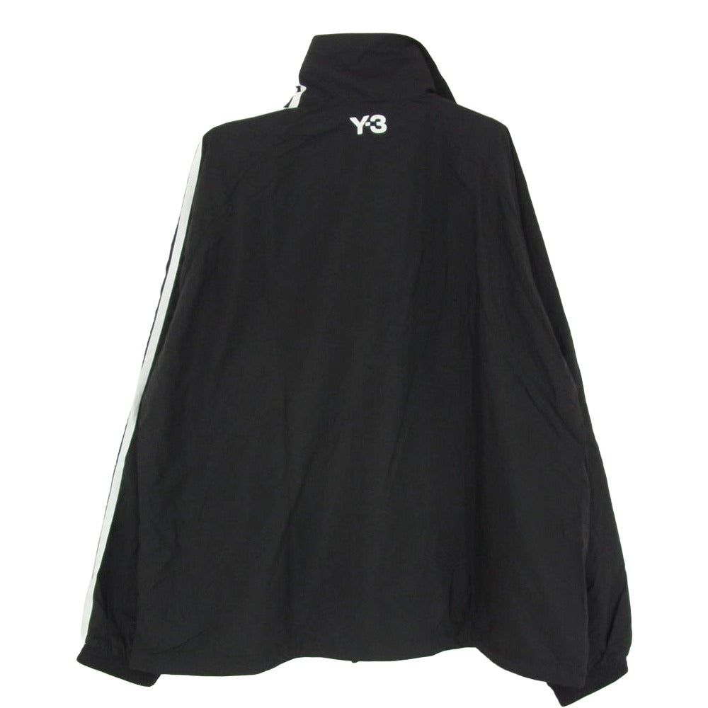 Y-3 Yohji Yamamoto ワイスリー ヨウジヤマモト 25SS JD5999 3-STRIPES NYLON SHELL JACKET 3ストライプ ナイロン シェル ジャケット ブラック系 M【極上美品】【中古】