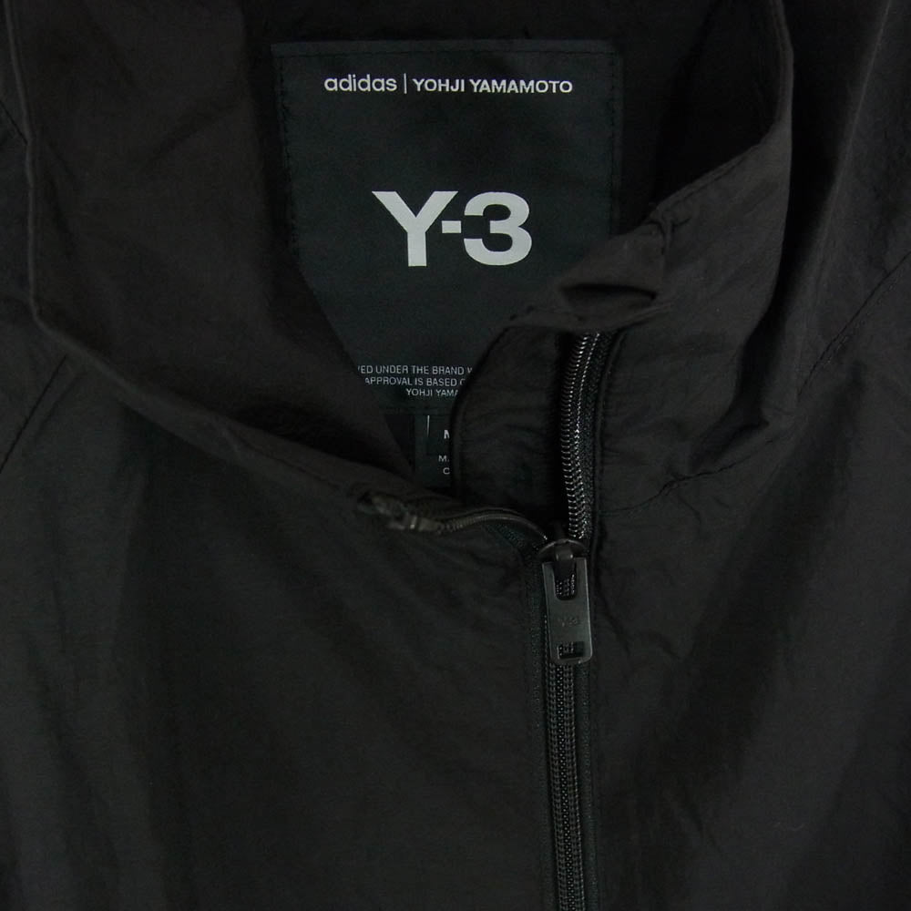 Y-3 Yohji Yamamoto ワイスリー ヨウジヤマモト 25SS JD5999 3-STRIPES NYLON SHELL JACKET 3ストライプ ナイロン シェル ジャケット ブラック系 M【極上美品】【中古】