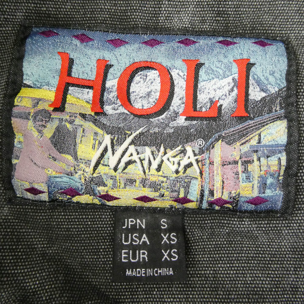 NANGA ナンガ N2530-1D148C MOTIVE PANTS CANVAS モーティブ パンツ キャンバス ダークグレー系 S【中古】