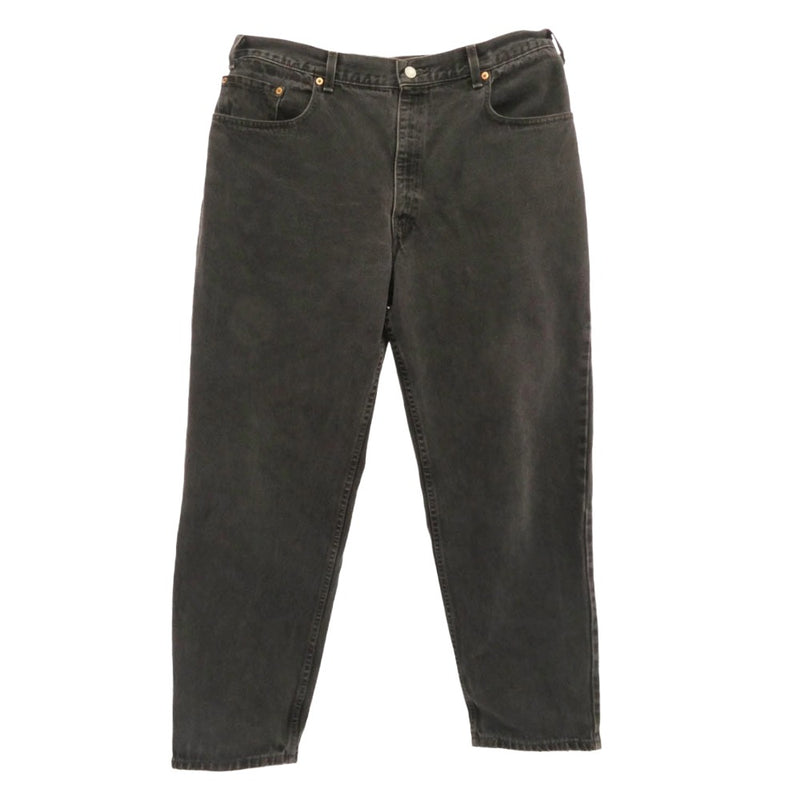 Levi's リーバイス 00560-0260 560 ボタン裏刻印554 LOOSE FIT TAPERED LEG BLACK DENIM STRAIGHT PANTS ルーズフィット ブラックデニム デニムパンツ ジーンズ ブラック系 W-38 L-30【中古】