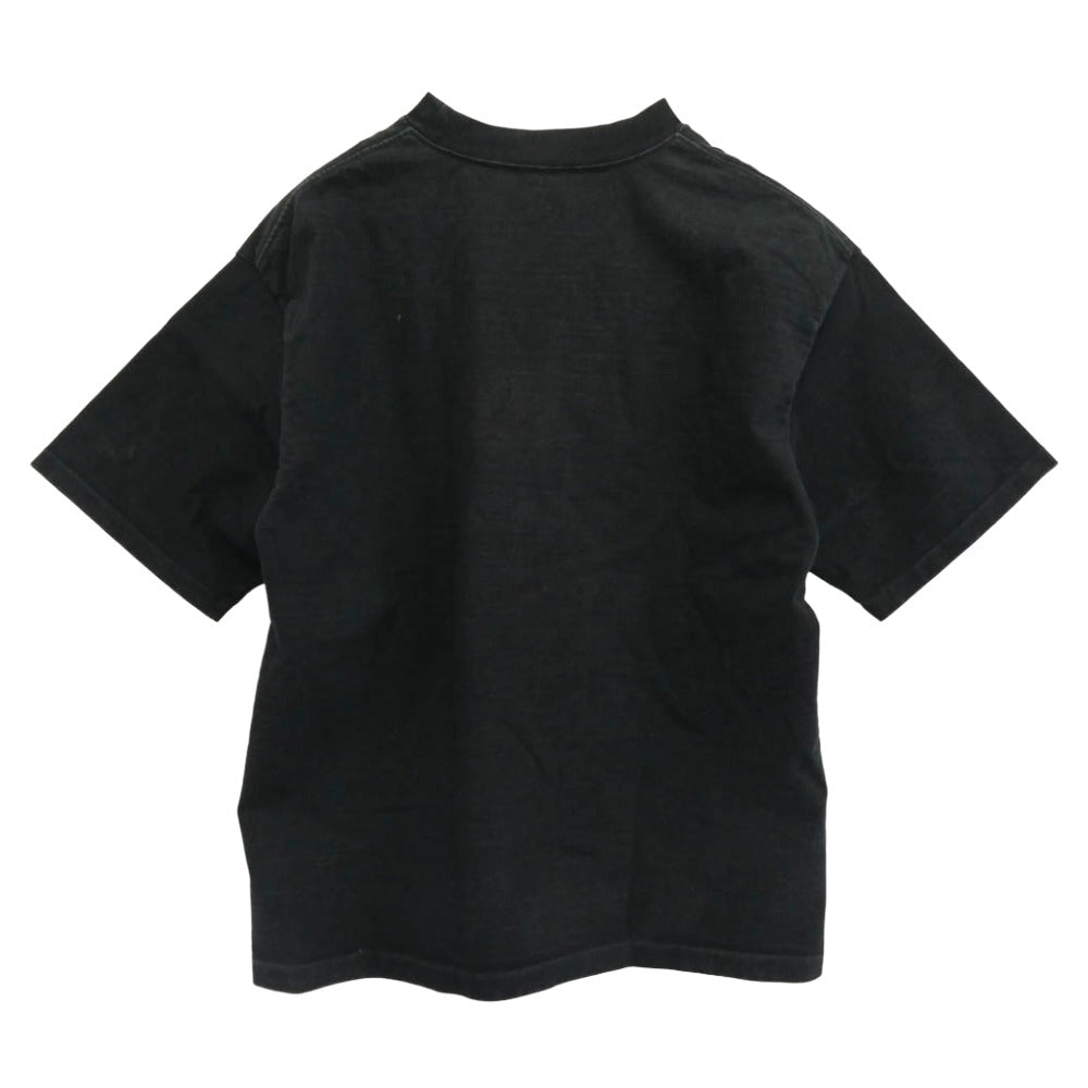 AURALEE オーラリー A20ST01SU STAND UP TEE スタンドアップ ヘビーウェイト 半袖 Tシャツ ブラック系 5【中古】