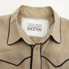 UNITED ARROWS ユナイテッドアローズ 5511-199-0187 & SONS アンドサンズ CUP WESTERN SHIRT カップ ウエスタン 長袖 シャツ ベージュ系 M【中古】
