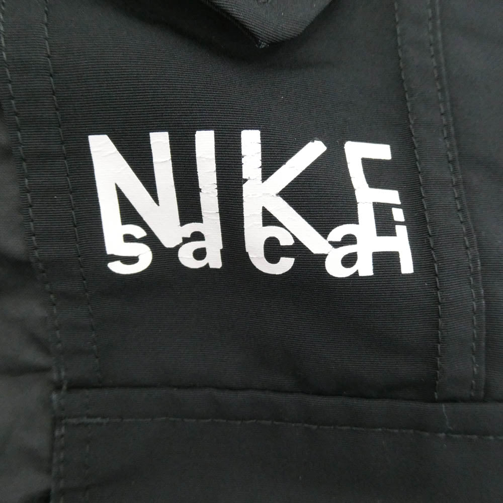 NIKE ナイキ DQ9061-010 × SACAI サカイ AS U NRG Pant カーゴパンツ ナイロンパンツ ブラック系 M【中古】
