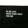 CELINE セリーヌ M-SK-003 ストレッチ スキニー デニムパンツ ジーンズ ブラック系 29【中古】
