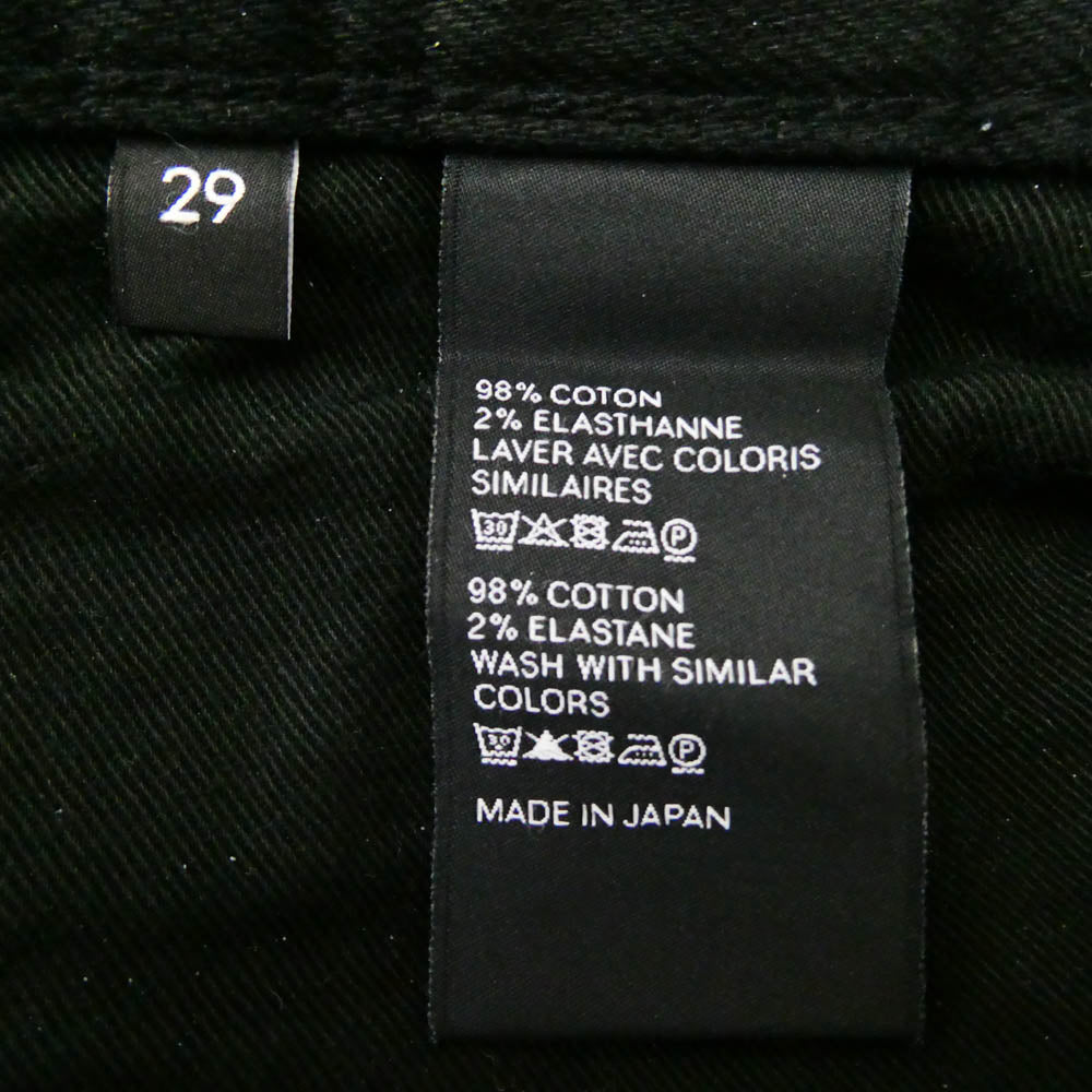 CELINE セリーヌ M-SK-003 ストレッチ スキニー デニムパンツ ジーンズ ブラック系 29【中古】
