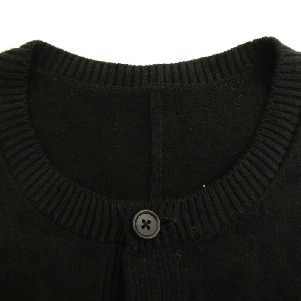 ssstein シュタイン ST.377 MOLE YARN INSIDEOUT CARDIGAN モールヤーン カーディガン ブラック系 S【中古】