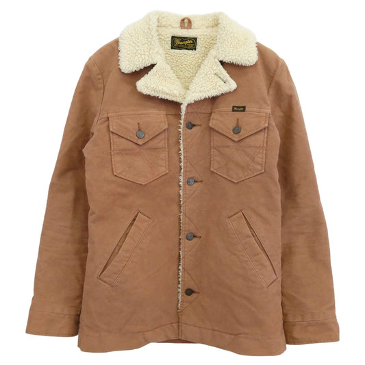 Wrangler ラングラー S9127 × nano universe ボア ランチ ジャケット オレンジ系 M【中古】