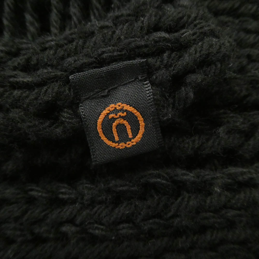 UNDERCOVER アンダーカバー 05AW ARTS&CRAFTS期 デストロイ加工 マフラー ブラック系 表記なし【中古】