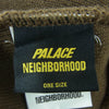 NEIGHBORHOOD ネイバーフッド 150137 PALACE パレス BEANIE ビーニー ニットキャップ 帽子 グレイッシュブラウン系 ONE SIZE【中古】
