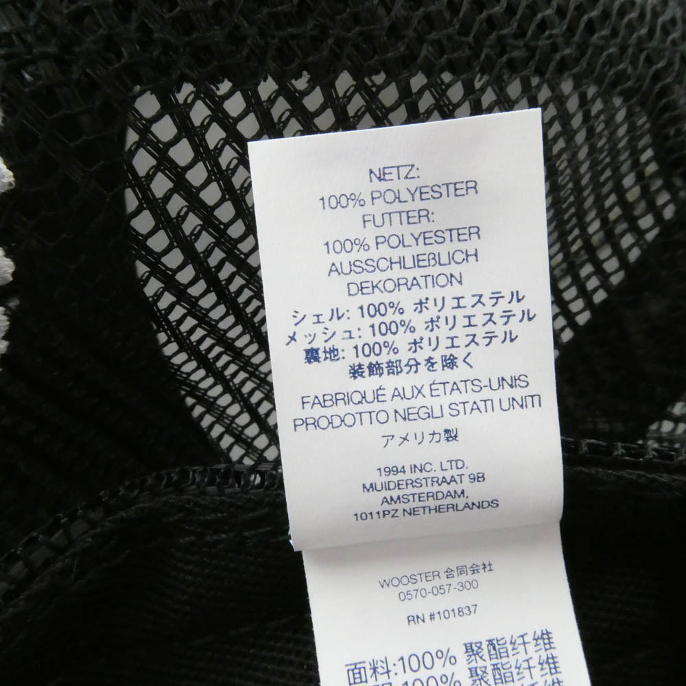 Supreme シュプリーム 25AW x Number (N)ine x Mickey Mouse Mesh Back 5-Panel ナンバーナイン x ミッキーマウス メッシュ バック 5 パネル キャップ 帽子 ブラック系【新古品】【未使用】【中古】