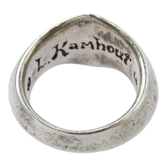 LONE ONES ロンワンズ Leonard Kamhout レナードカムホート シルク リング L シルバー系 16.5号【中古】